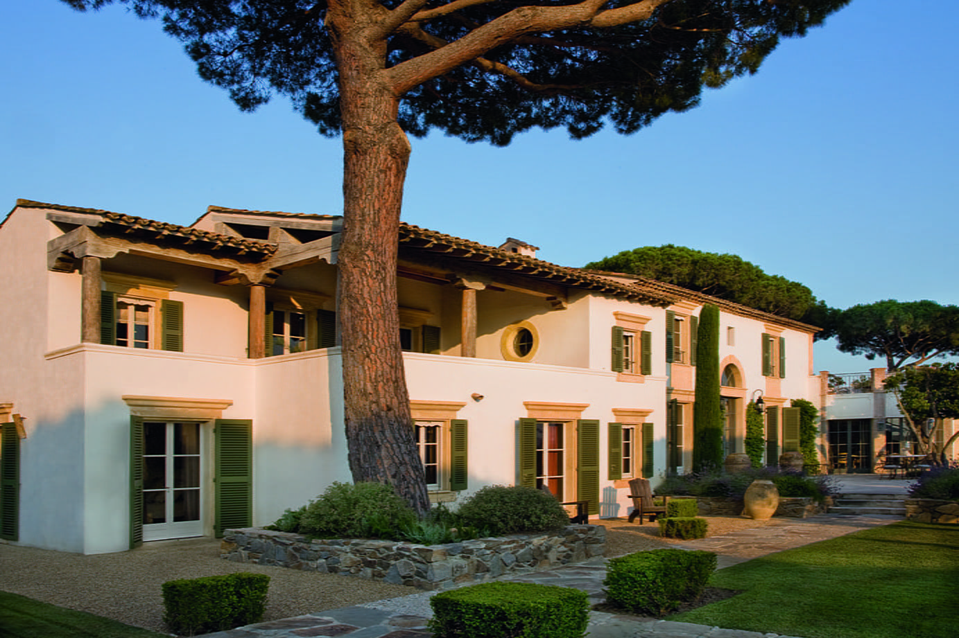 Une villa contemporaine à Saint Tropez