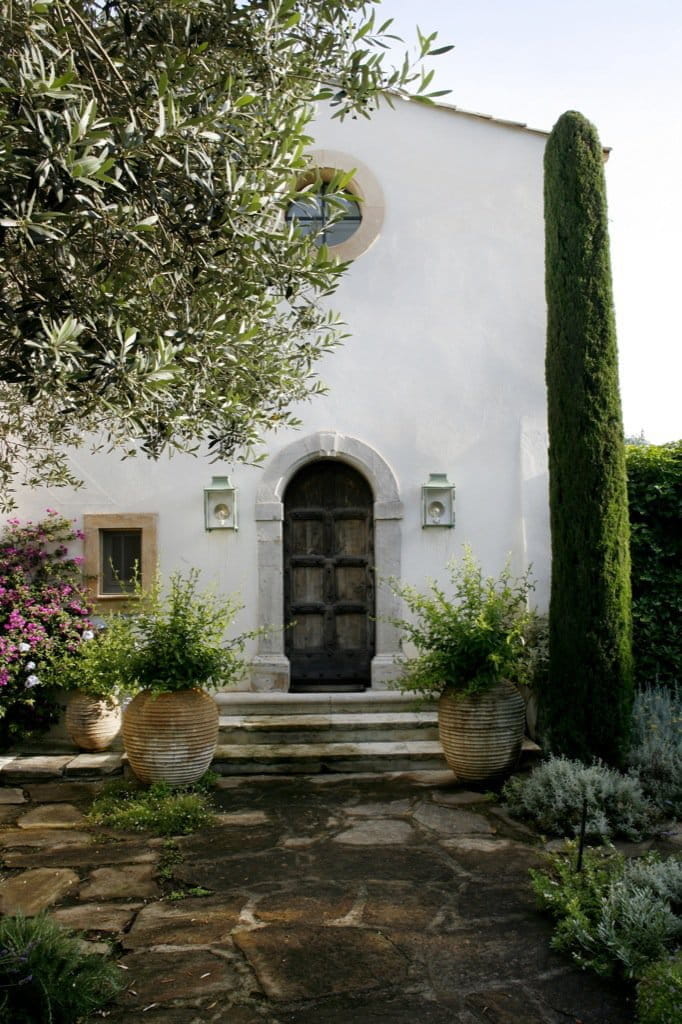 A contemporary villa in Saint Tropez.